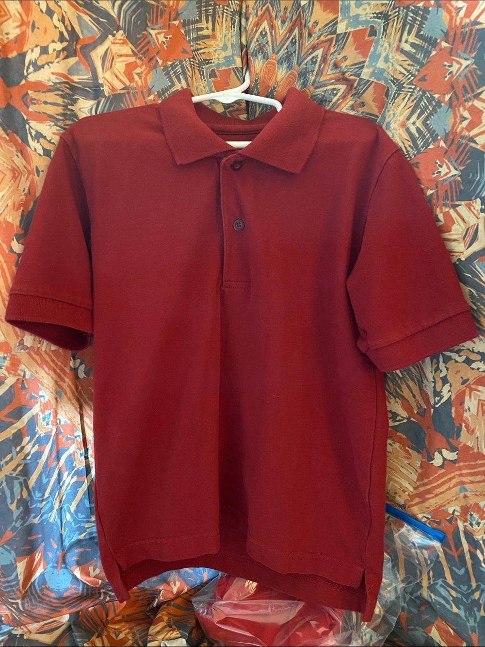 Classic Kids Polo Shirt - Dark Red